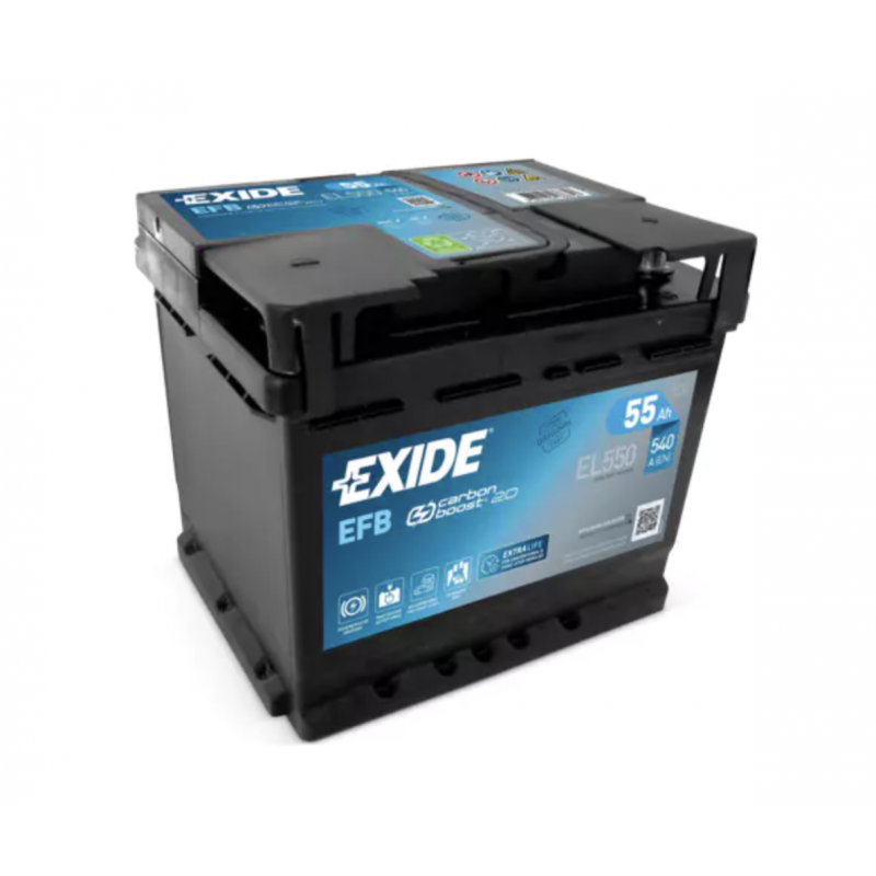 Batterie EXIDE L01 EL550 55Ah 540A Batterie EXIDE L01 EL550 55Ah 540A