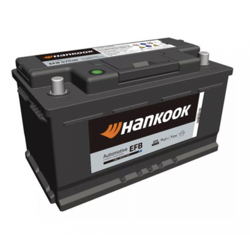 Batterie HANKOOK LB4 57530 EFB 75Ah 730A Batterie HANKOOK LB4 57530 EFB 75Ah 730A
