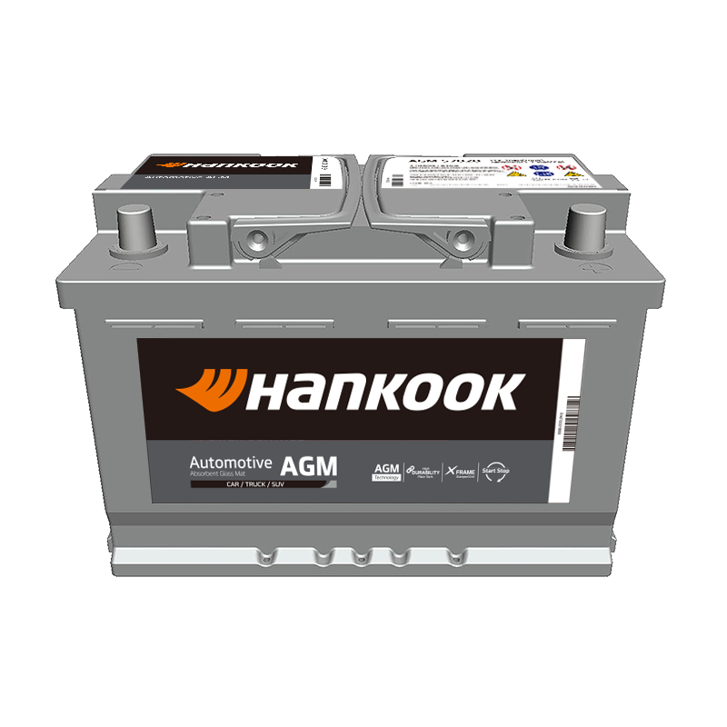 Batterie HANKOOK L2 AGM 60Ah 680A Batterie HANKOOK L2 AGM 60Ah 680A