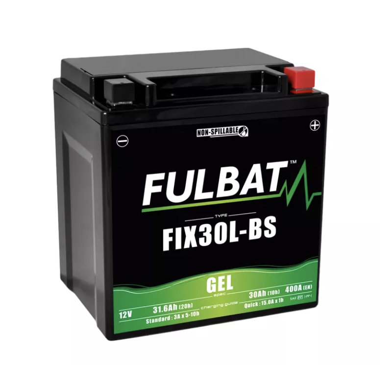 Batterie FULBAT FIX30L-BS GEL (YIX30L) 31,6Ah 400A Batterie FULBAT FIX30L-BS GEL (YIX30L) 31,6Ah 400A