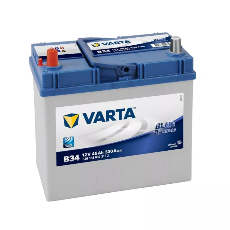 Batterie VARTA B34 45Ah 330A Batterie VARTA B34 45Ah 330A