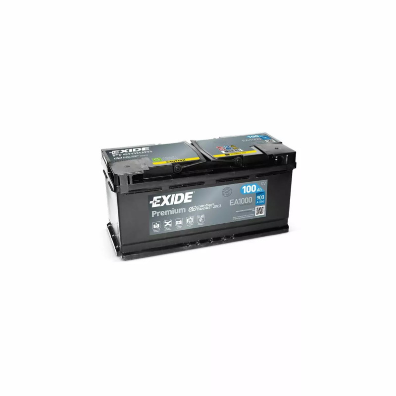 Batterie EXIDE L05 EA1000 100Ah 900A Batterie EXIDE L05 EA1000 100Ah 900A