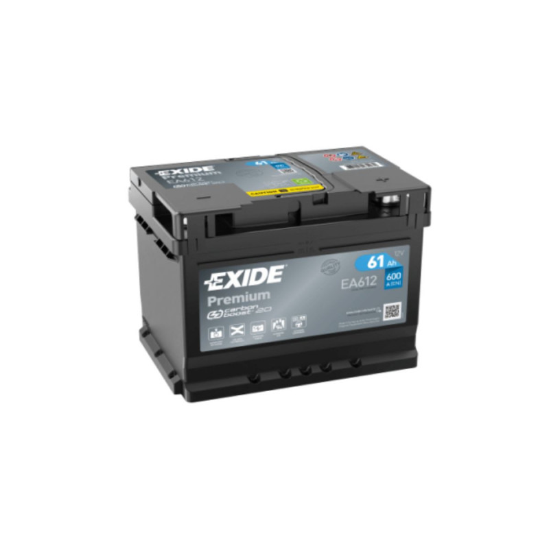 Batterie EXIDE LB2 EA612 61Ah 600A Batterie EXIDE LB2 EA612 61Ah 600A