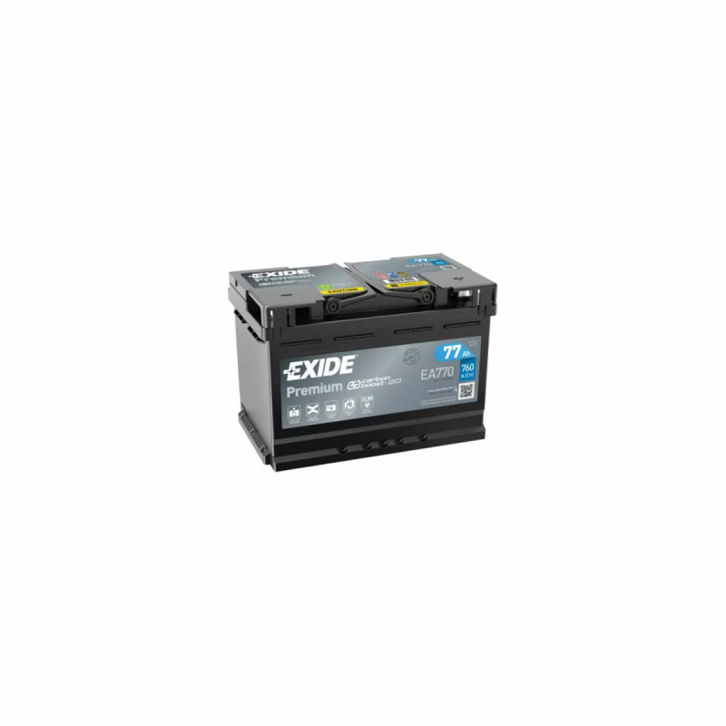 Batterie EXIDE L03 EA770 77Ah 760A Batterie EXIDE L03 EA770 77Ah 760A