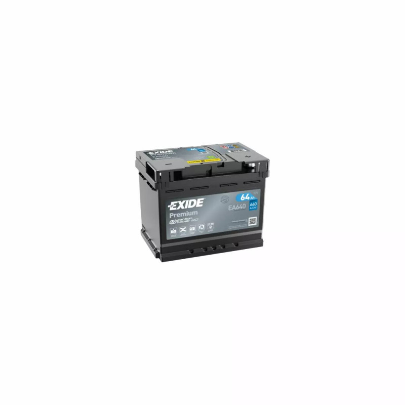 Batterie EXIDE L02 EA640 64Ah 640A Batterie EXIDE L02 EA640 64Ah 640A