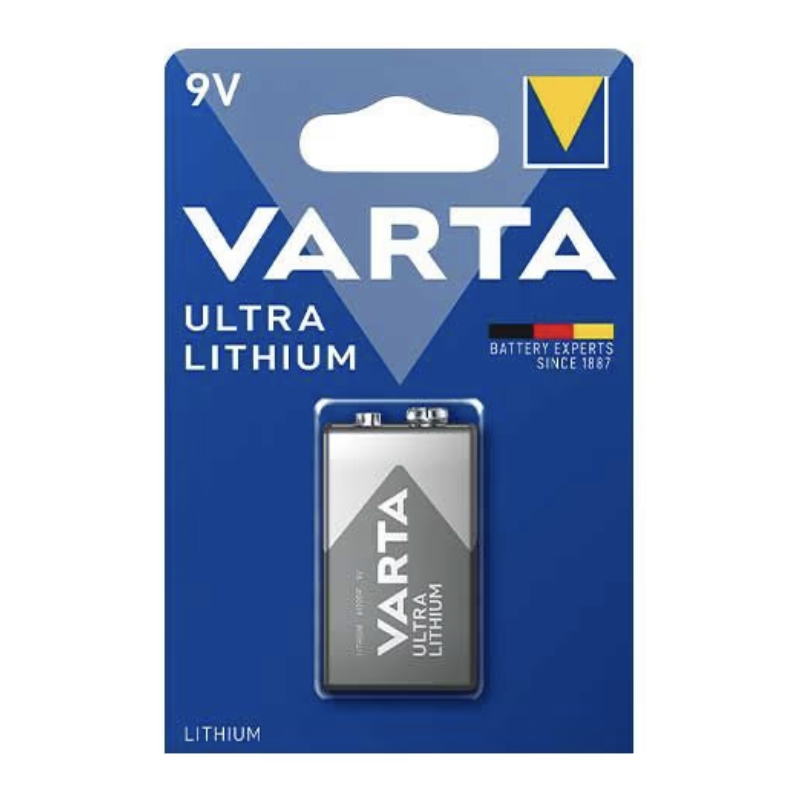 Pile varta 9V Lithium Pile varta 9V Lithium