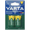 Pack de 2 piles varta C NiMH