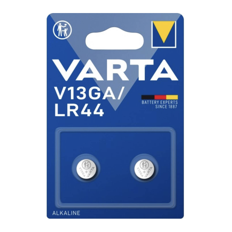 Pack de 2 piles varta V13GA alcaline Pack de 2 piles varta V13GA alcaline