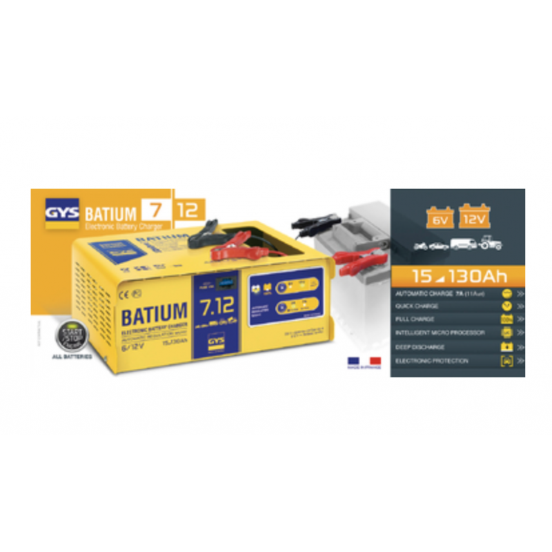 Chargeur BATIUM 7.12 Chargeur BATIUM 7.12