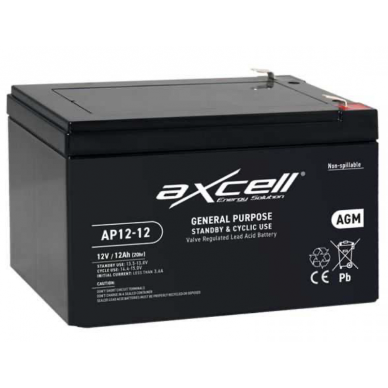 Batterie AP12-12 12Ah 12V Batterie AP12-12 12Ah 12V
