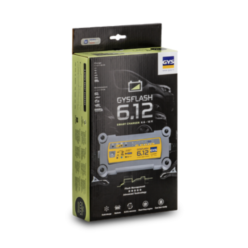 Chargeur de batterie GYSFLASH 6.12 Chargeur de batterie GYSFLASH 6.12