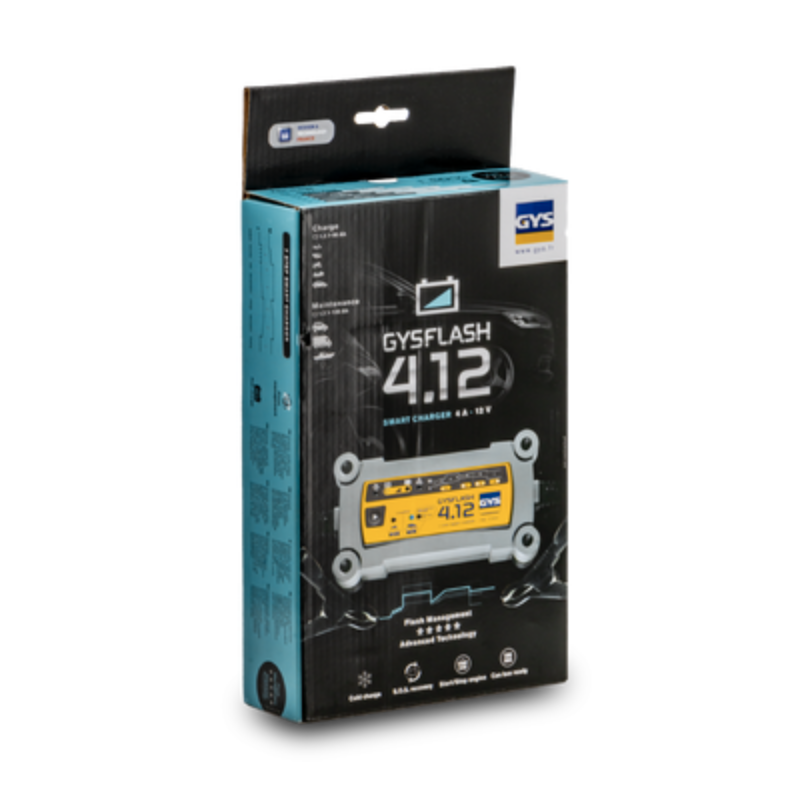 Chargeur de batterie GYSFLASH 4.12 Chargeur de batterie GYSFLASH 4.12