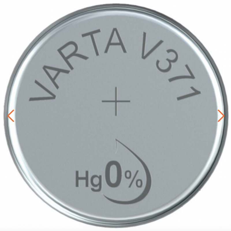 Pile de montre VARTA V371 Pile de montre VARTA V371