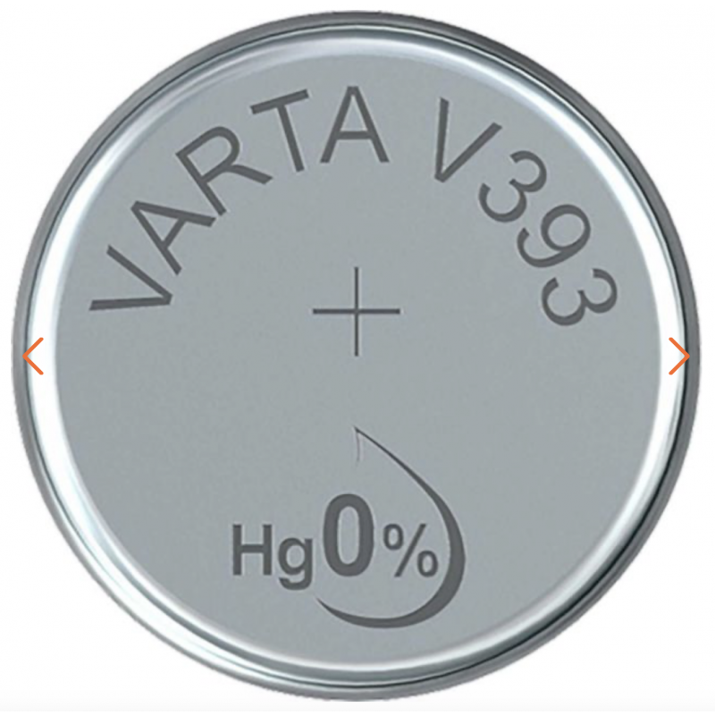 Pile de montre VARTA V393 Pile de montre VARTA V393