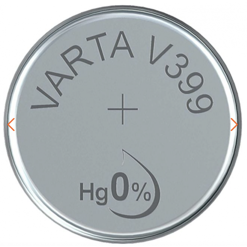 Pile de montre VARTA V399 Pile de montre VARTA V399