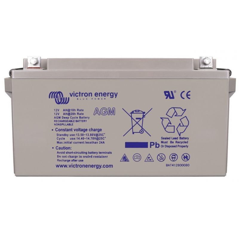 VICTRON ENERGY - BATTERIE SOLAIRE 110AH AGM 12V VICTRON ENERGY - BATTERIE SOLAIRE 110AH AGM 12V