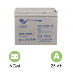 VICTRON ENERGY - BATTERIE SUPER CYCLE AGM 12V/25AH