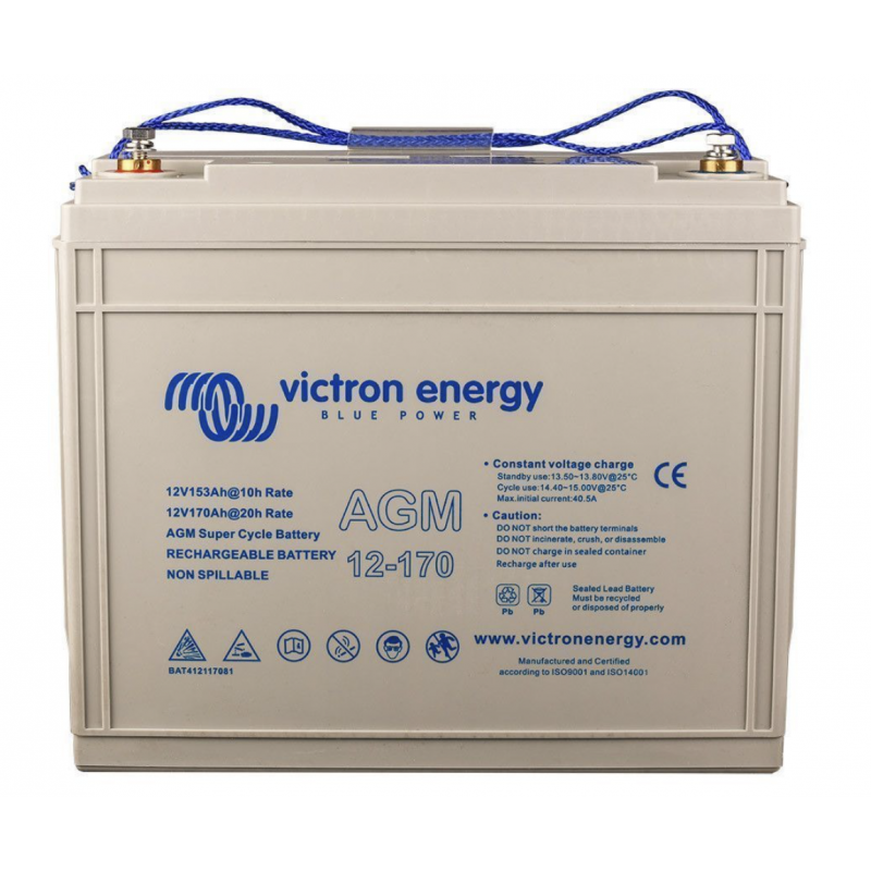 VICTRON ENERGY - BATTERIE SUPER CYCLE AGM 12V/170AH VICTRON ENERGY - BATTERIE SUPER CYCLE AGM 12V/170AH