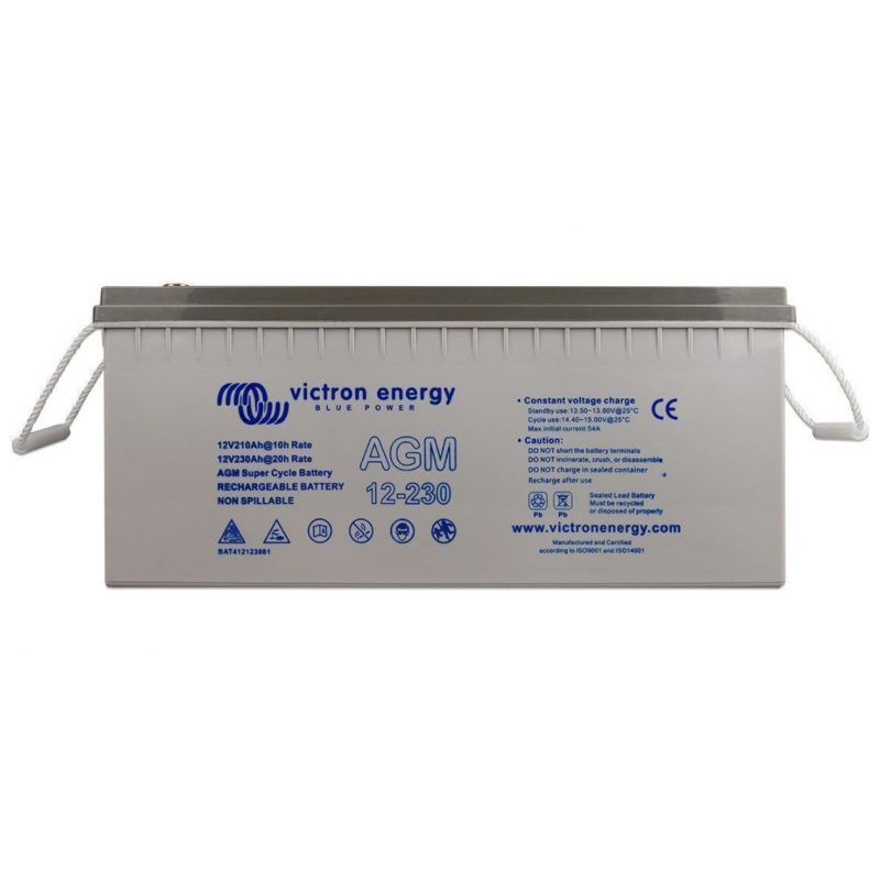 VICTRON ENERGY - BATTERIE SUPER CYCLE AGM 12V/230AH VICTRON ENERGY - BATTERIE SUPER CYCLE AGM 12V/230AH