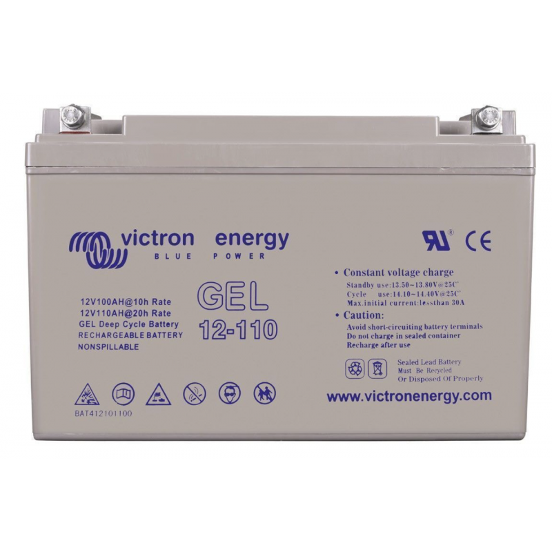 VICTRON ENERGY - BATTERIE SOLAIRE 110AH GEL 12V VICTRON ENERGY - BATTERIE SOLAIRE 110AH GEL 12V