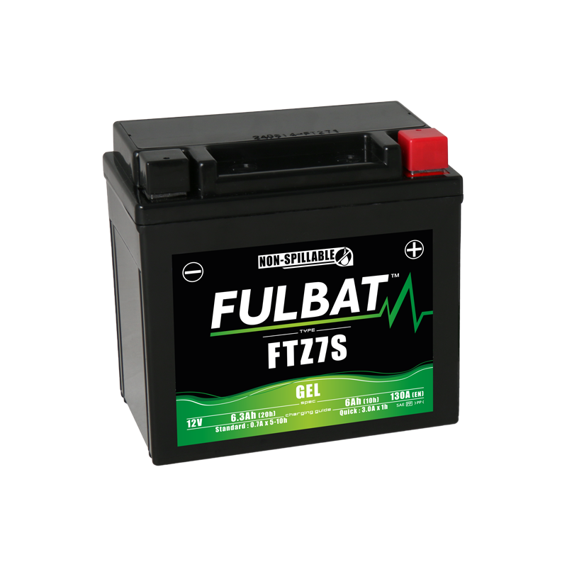 Batterie FULBAT FTZ7S GEL (YTZ7S) 6,3Ah 130A Batterie FULBAT FTZ7S GEL (YTZ7S) 6,3Ah 130A