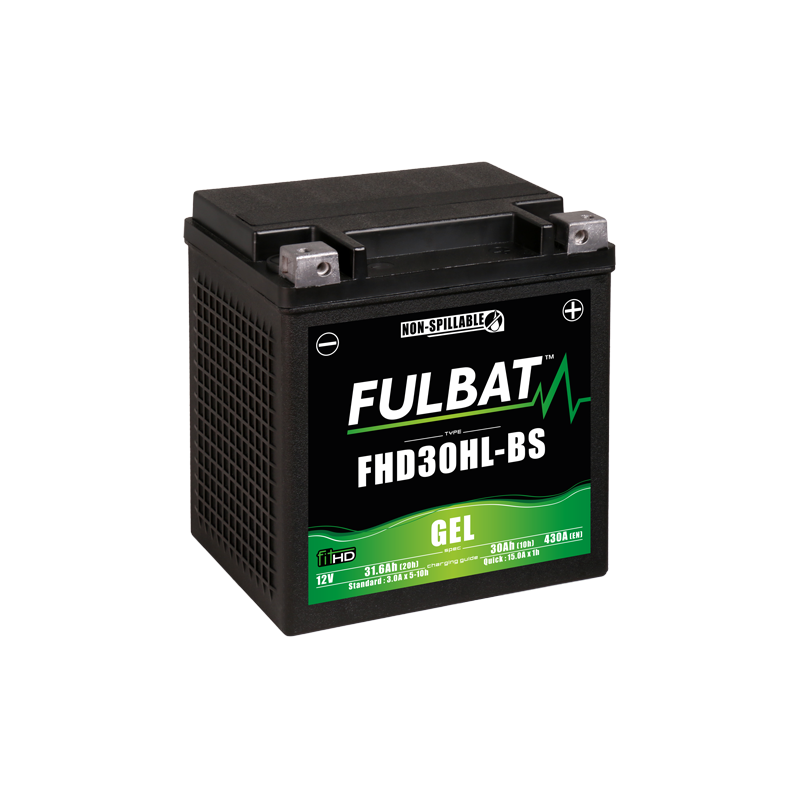 Batterie FULBAT FHD30HL-BS GEL (Harley.D) 31,6Ah 430A Batterie FULBAT FHD30HL-BS GEL (Harley.D) 31,6Ah 430A
