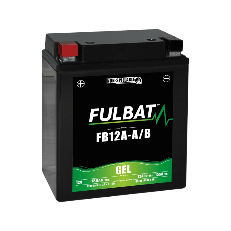 Batterie FULBAT FB12A-A/B GEL (YB12A) 12,6Ah 155A Batterie FULBAT FB12A-A/B GEL (YB12A) 12,6Ah 155A