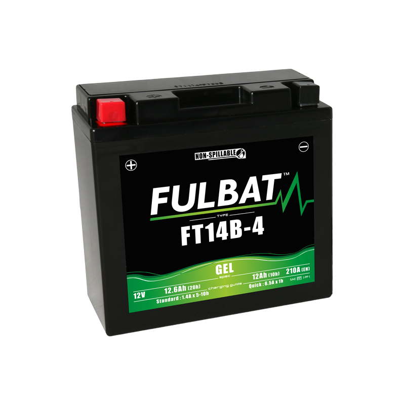 Batterie FULBAT FT14B-4 GEL (YT14B) 12,6Ah 210A Batterie FULBAT FT14B-4 GEL (YT14B) 12,6Ah 210A