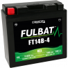 Batterie FULBAT FT14B-4 GEL  (YT14B)  12,6Ah 210A