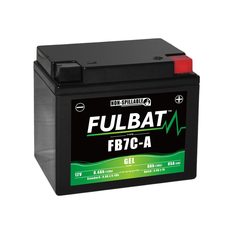 Batterie FULBAT FB7C-A GEL (YB7C) 8,4Ah 85A Batterie FULBAT FB7C-A GEL (YB7C) 8,4Ah 85A