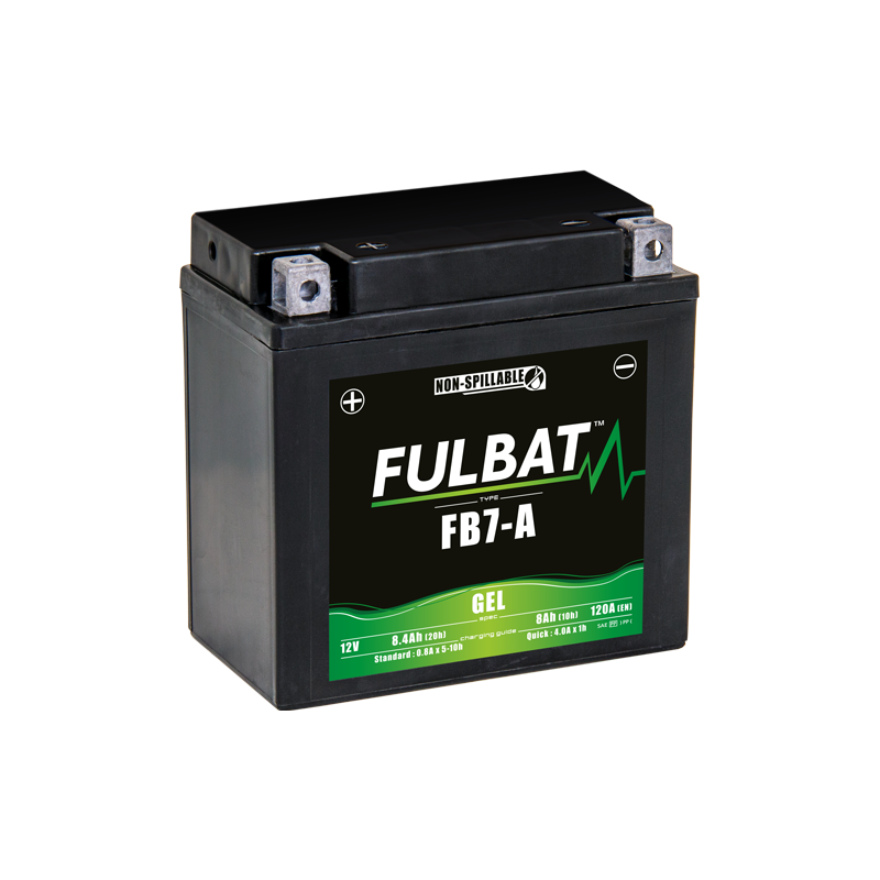 Batterie FULBAT FB7-A GEL (YB7L) 8,4Ah 120A Batterie FULBAT FB7-A GEL (YB7L) 8,4Ah 120A