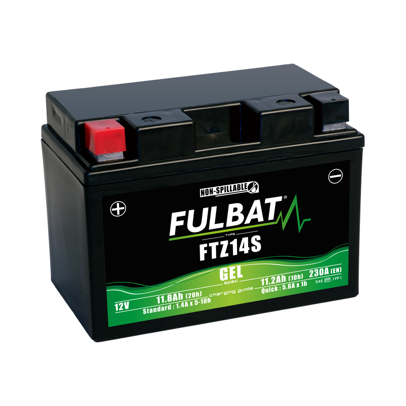 Batterie FULBAT FTZ14S GEL (YTZ14S) 11,8Ah 230A Batterie FULBAT FTZ14S GEL (YTZ14S) 11,8Ah 230A
