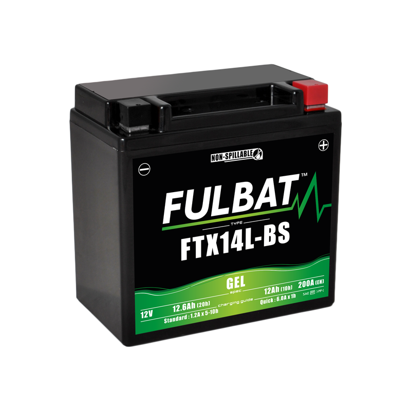 Batterie FULBAT FTX14L-BS GEL (YTX14L) 12,6Ah 200A Batterie FULBAT FTX14L-BS GEL (YTX14L) 12,6Ah 200A
