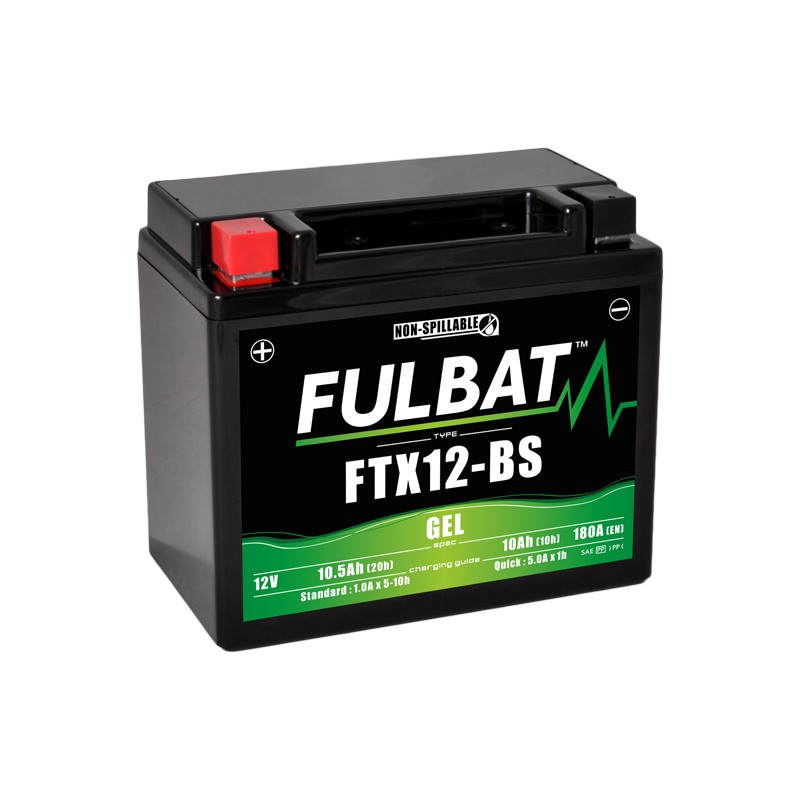 Batterie FULBAT FTX12-BS GEL (YTX12) 10,5Ah 180A Batterie FULBAT FTX12-BS GEL (YTX12) 10,5Ah 180A