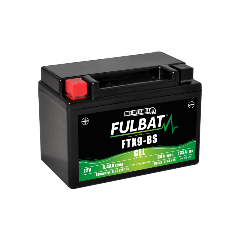 Batterie FULBAT FTX9-BS GEL (YTX9) 8,4Ah 135A Batterie FULBAT FTX9-BS GEL (YTX9) 8,4Ah 135A