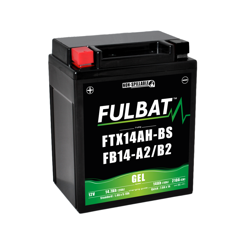 Batterie FULBAT FB14-A2/B2 (FTX14AH) GEL 14,7Ah 175A Batterie FULBAT FB14-A2/B2 (FTX14AH) GEL 14,7Ah 175A