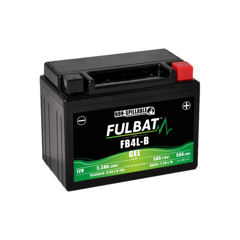 Batterie FULBAT FB4L-B GEL (YB4L) 5,3Ah 60A Batterie FULBAT FB4L-B GEL (YB4L) 5,3Ah 60A