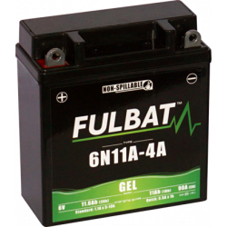 Batterie FULBAT 6N11A-4A GEL 11,6Ah 90A