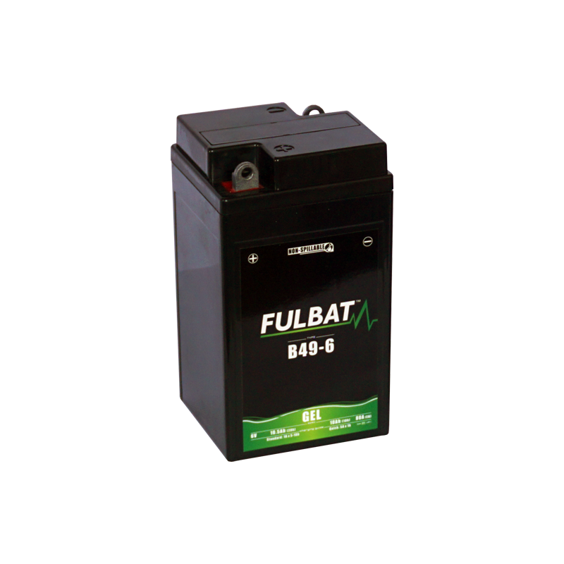 Batterie FULBAT B49-6 GEL 10,5Ah 80A Batterie FULBAT B49-6 GEL 10,5Ah 80A