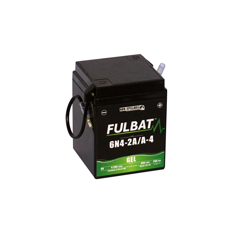 Batterie FULBAT 6N4-2A/A-4 GEL 4,2Ah 25A Batterie FULBAT 6N4-2A/A-4 GEL 4,2Ah 25A